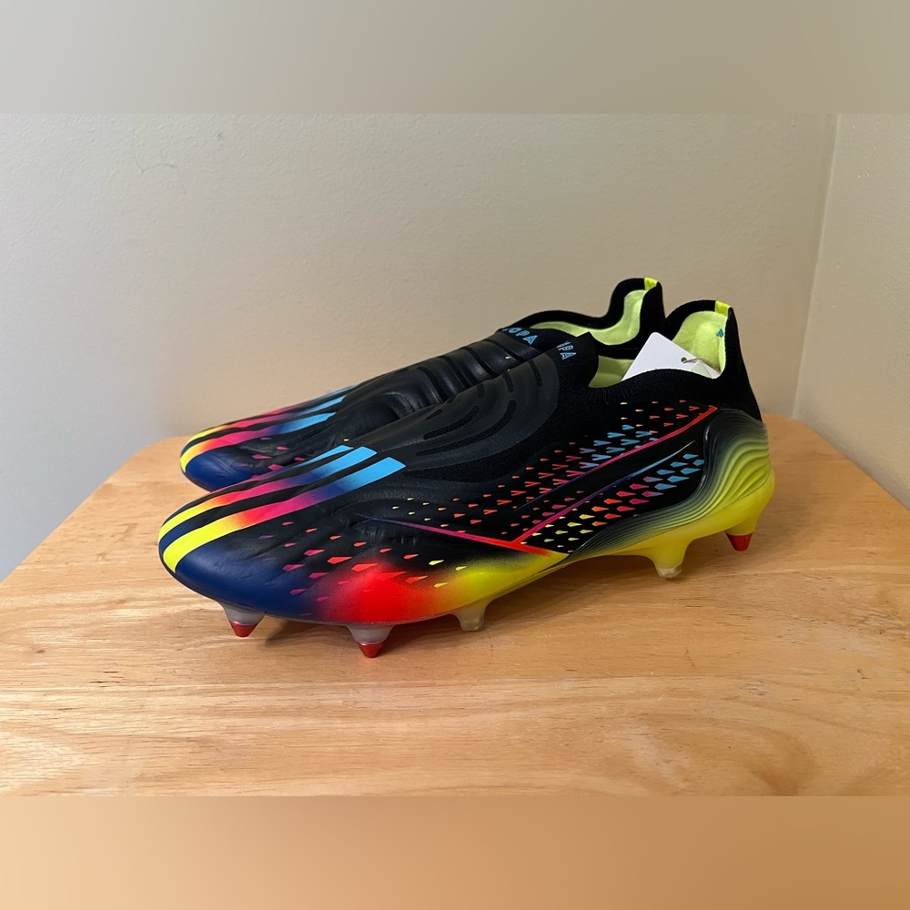 Adidas Copa Sense+ SG Soccer Cleats US 9.5 Al Rihla Pack Black GZ1359